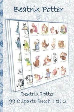 Cover of Beatrix Potter 99 Cliparts Buch Teil 2 ( Peter Hase )