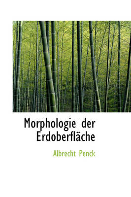 Book cover for Morphologie Der Erdoberflache