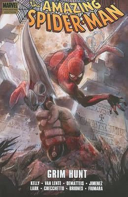 Book cover for Spider-man: Grim Hunt