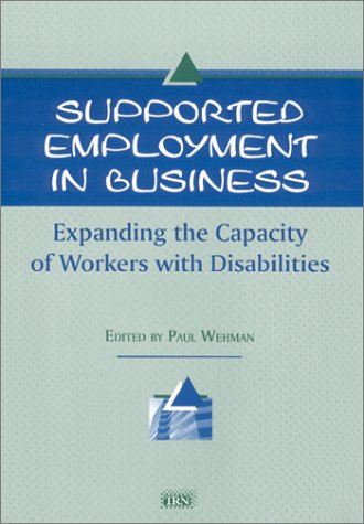 Book cover for Supported Employment in Business