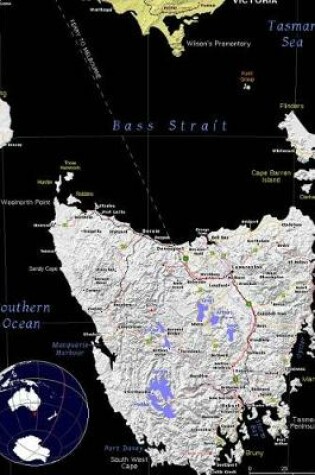 Cover of Tasmania, Australia Color Map Journal