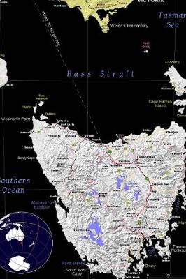 Book cover for Tasmania, Australia Color Map Journal