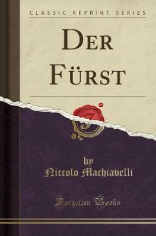 Cover of Der Fürst (Classic Reprint)