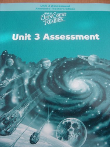 Book cover for Open Court Reading, Unit 3 Assessment Annotated Teacher Edition, Level 5