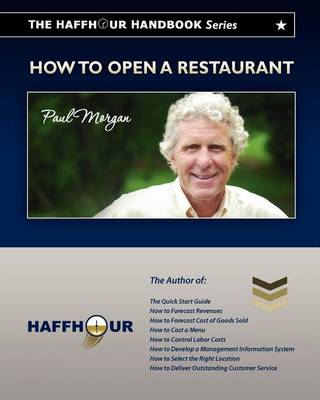 Book cover for The HaffHour Handbook Series on How to Open a Restaurant