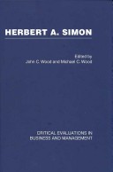 Book cover for Herbert Simon Crit Eval Vol 1