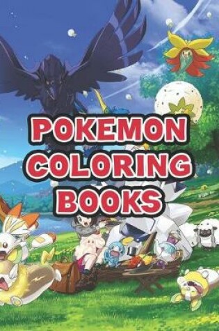 Cover of Pokemon Coloring Books
