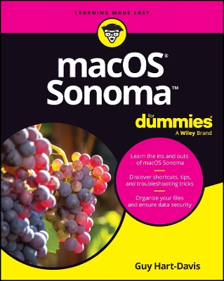 Book cover for macOS Sonoma For Dummies