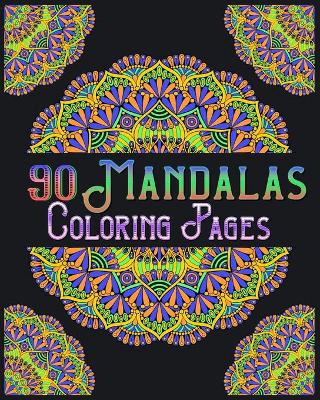 Book cover for 90 Mandalas Coloring Pages