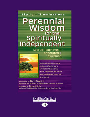 Book cover for Perennial Wisdom for the Spiritually Independent