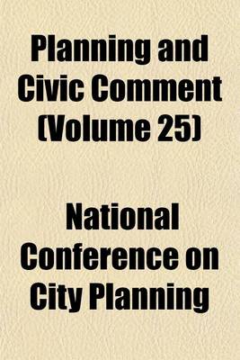 Book cover for Planning and Civic Comment (Volume 25)