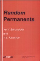 Book cover for Random Permanents