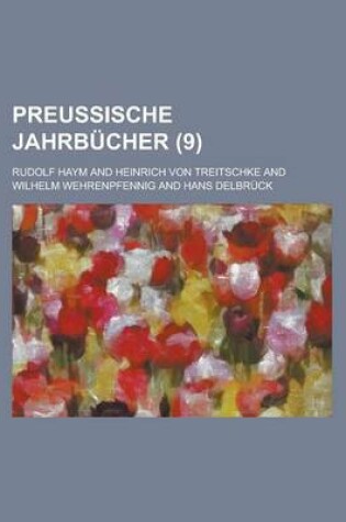 Cover of Preussische Jahrb Cher (9)