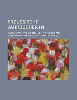 Book cover for Preussische Jahrb Cher (9)