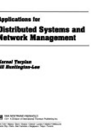 Cover of Applications for Distributed Systems and Network Management