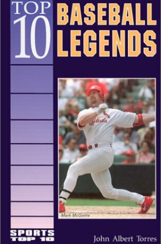 Cover of Top 10 Baseball Legends