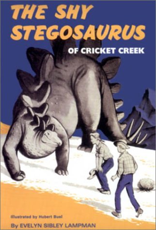 Book cover for The Shy Stegosaurus of Cricket Creek