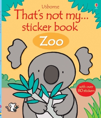 Book cover for That's not my Sticker Book Zoo