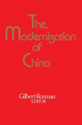 Book cover for The Modernization of China