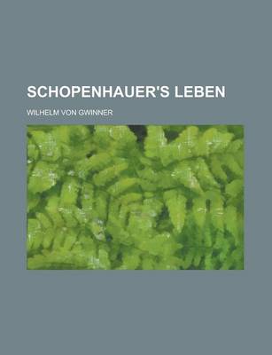 Book cover for Schopenhauer's Leben