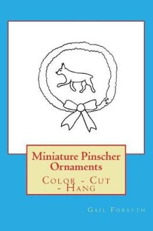 Cover of Miniature Pinscher Ornaments