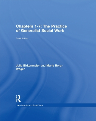 Book cover for Chapters 1-7: The Practice of Generalist Social Work