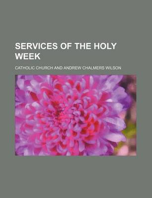 Book cover for Services of the Holy Week