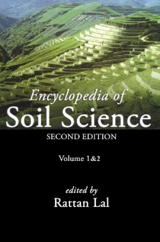 Cover of Encyclopedia of Soil Science - Two-Volume Set