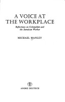 Book cover for Voice at the Workplace