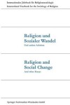 Book cover for Religion und Sozialer Wandel Und andere Arbeiten / Religion and Social Change And other Essays