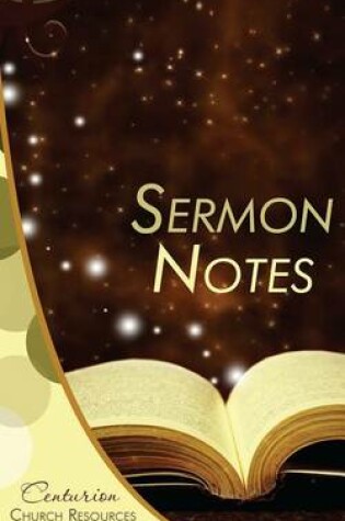 Cover of Sermon Notes (Logbook, Journal 5 X 8?)