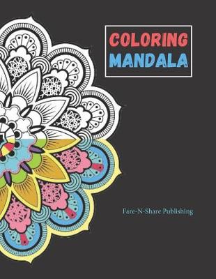 Book cover for Coloring Mandala