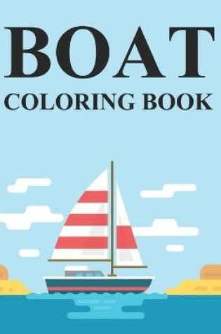 Cover of Boat Coloring Book