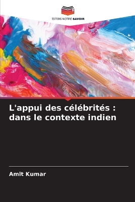 Book cover for L'appui des célébrités