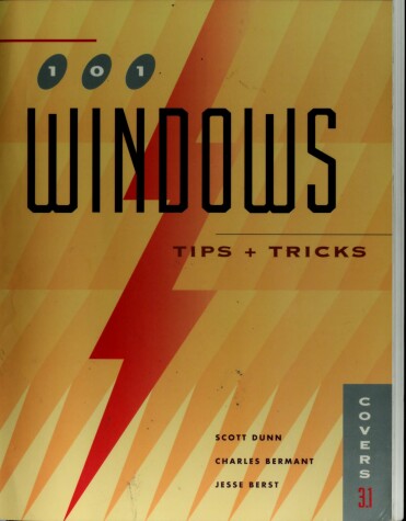 Book cover for 101 Windows Tips and Tricks
