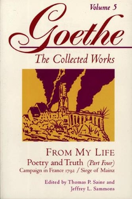 Book cover for Goethe, Volume 5