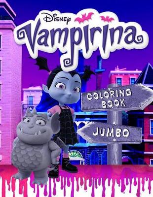 Book cover for Vampirina Jumbo Coloring Book