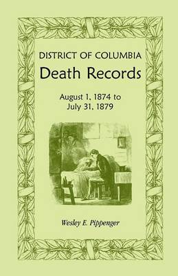 Book cover for District of Columbia Death Records