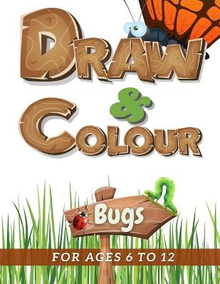 Book cover for Draw & Colour Bugs