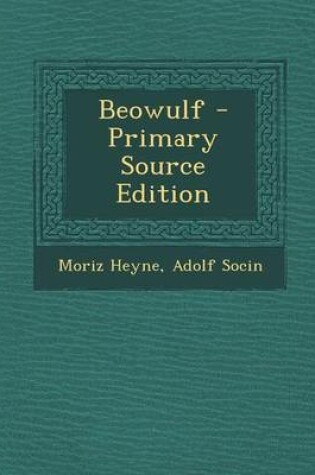 Cover of Beowulf - Primary Source Edition