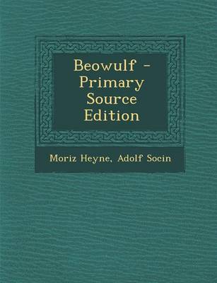 Book cover for Beowulf - Primary Source Edition