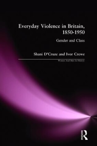 Cover of Everyday Violence in Britain, 1850-1950