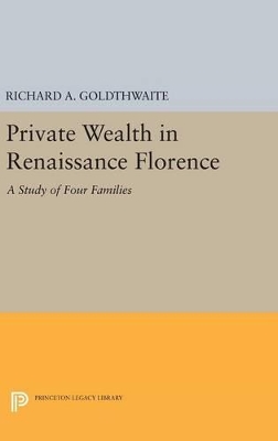 Cover of Private Wealth in Renaissance Florence