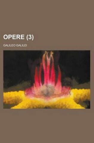 Cover of Opere (3)