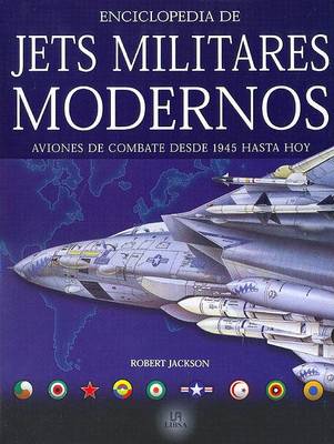 Book cover for Enciclopedia de Jets Militares Modernos