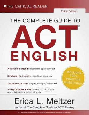 Book cover for The Complete Guide to ACT English, 3rd Edition