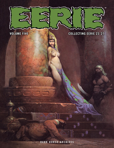 Book cover for Eerie Archives Volume 5