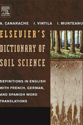 Cover of Elsevier's Dictionary of Soil Science: Definitions in English with French, German, and Spanish Word Translations