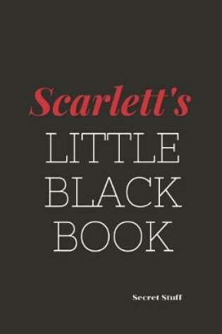Cover of Scarlett's Little Black Book