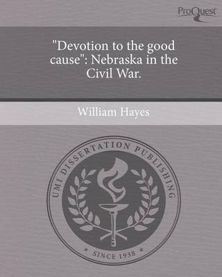 Book cover for "Devotion to the Good Cause"